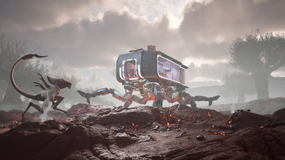 3D Environment Modeling texturing and lighting.