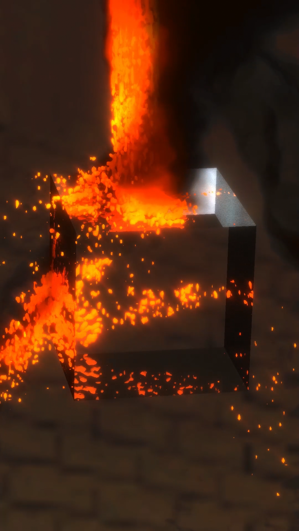 Lava on Glass - Real Time Liquid Simulation in Notch