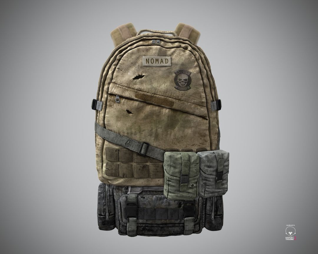 Character asset for ghost recon wildland by Mohammad N.