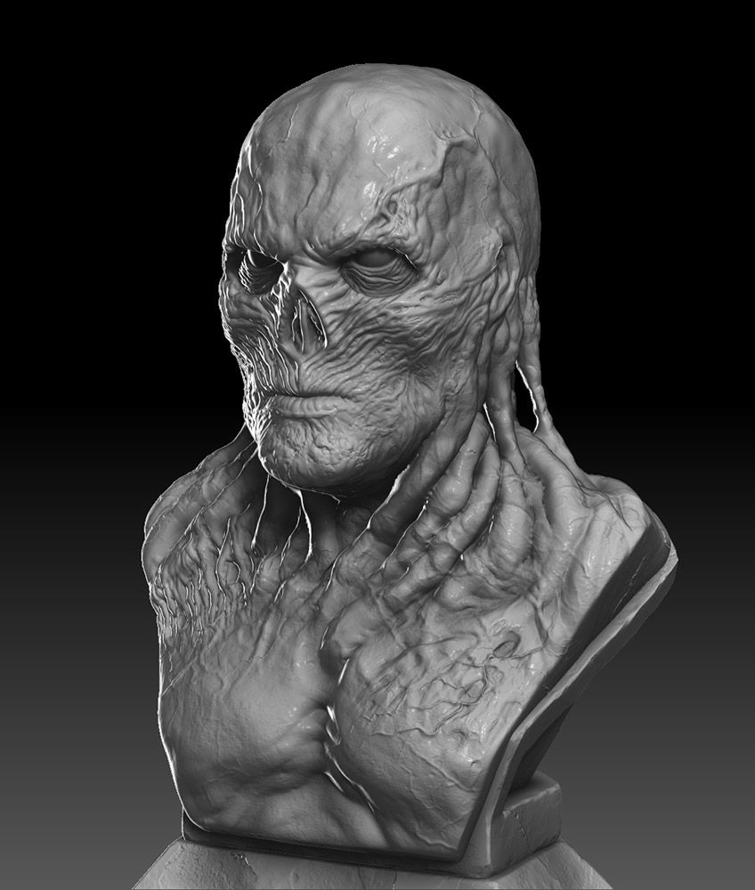 Vecna bust by dominic c.