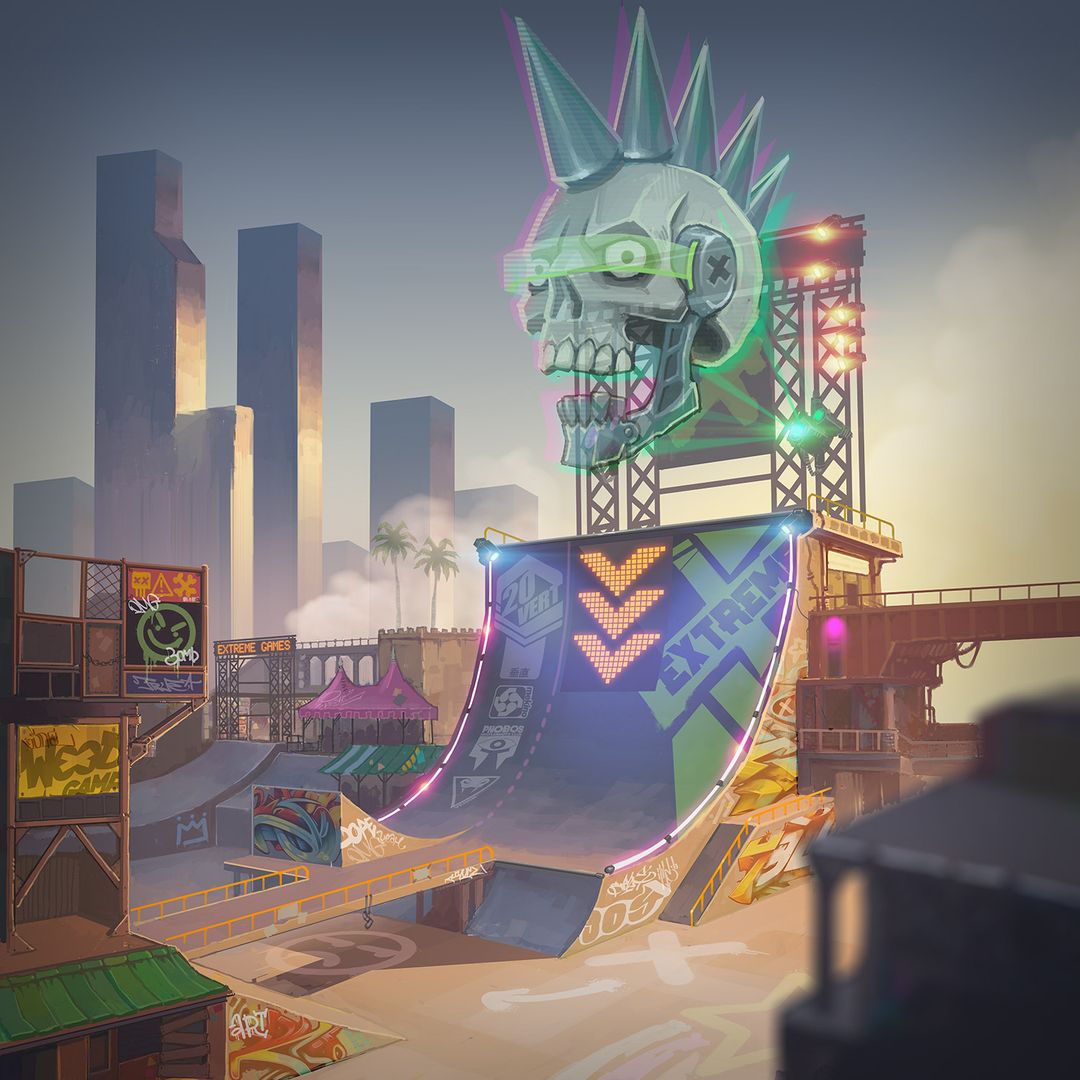 Skatepark environment concept