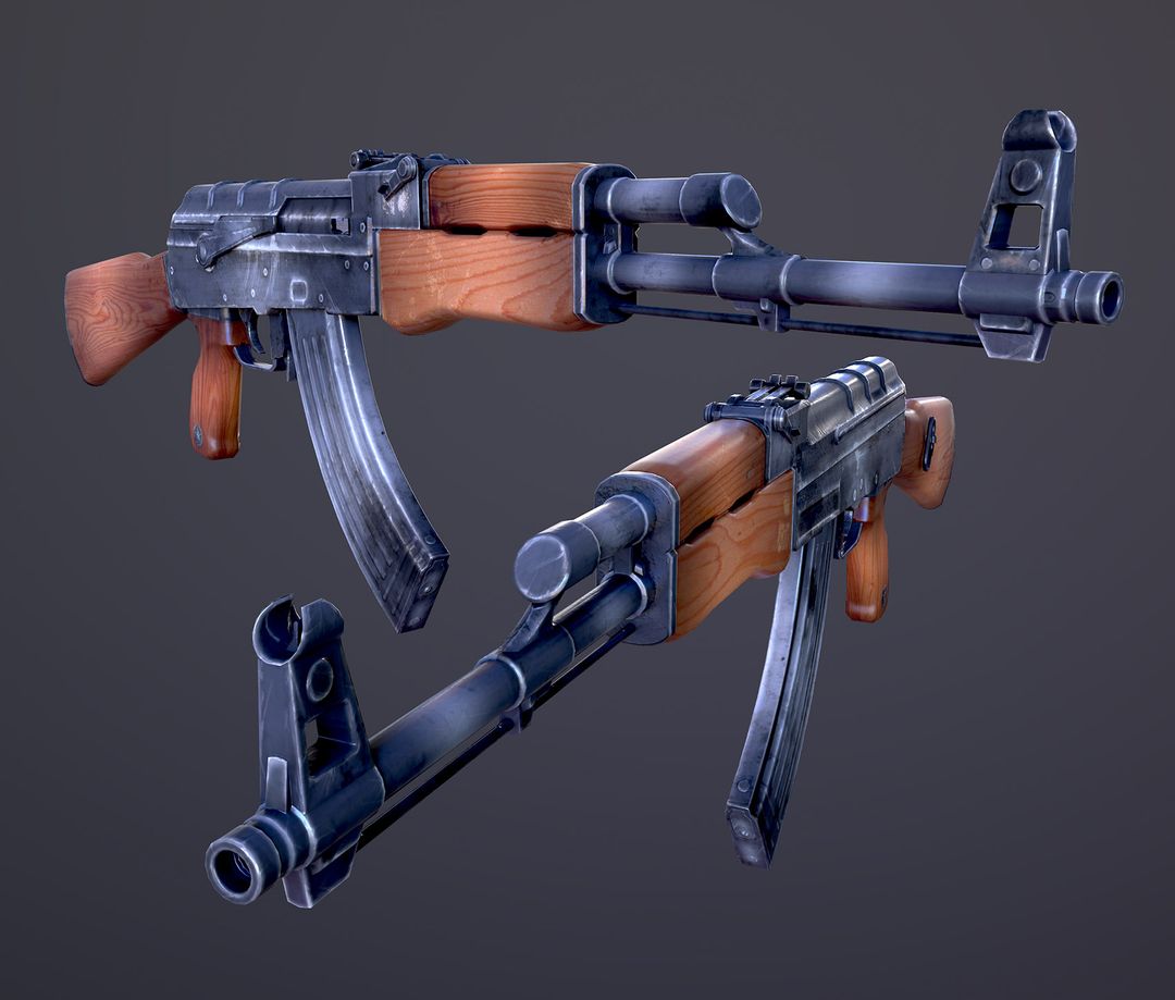 AK47 game prop