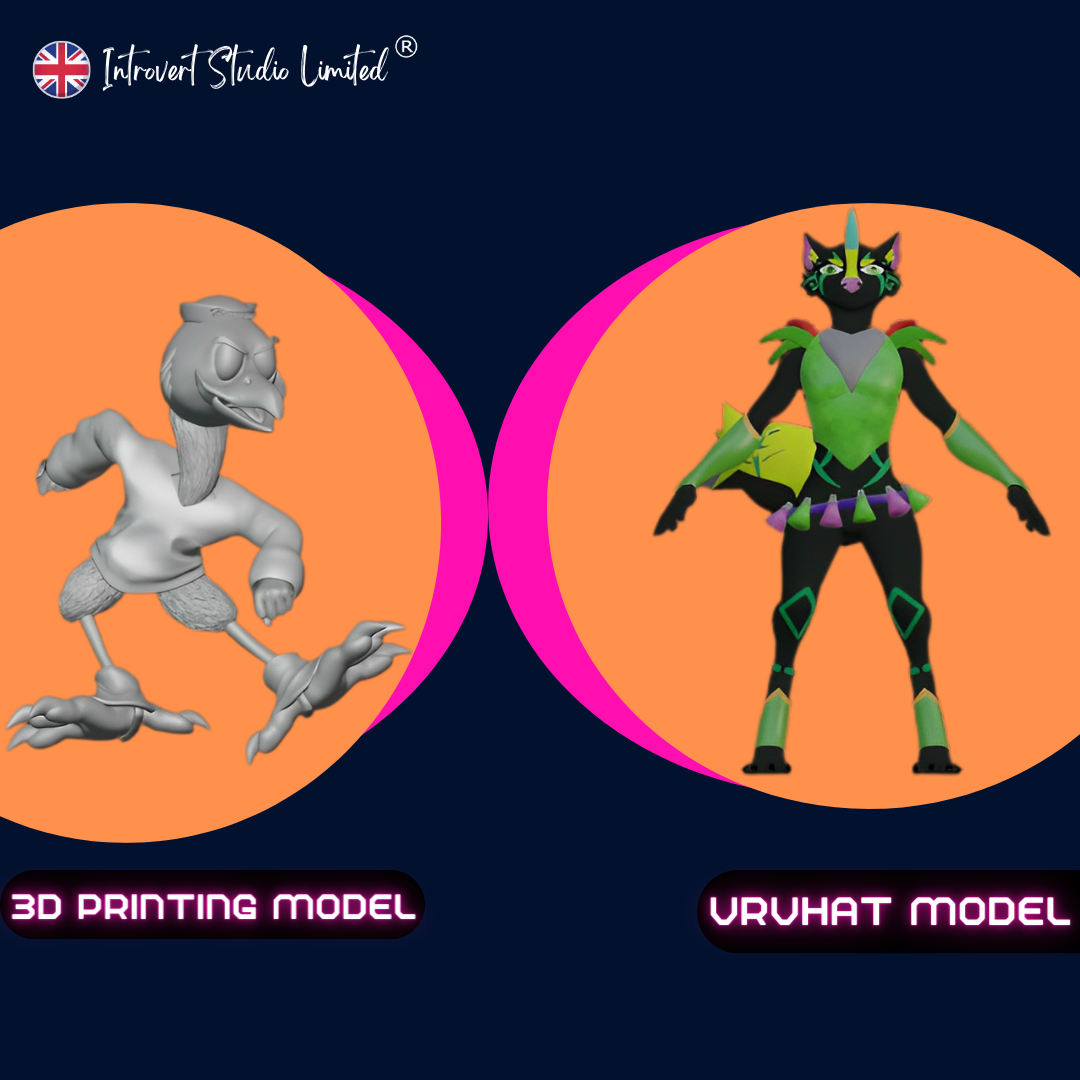 VRChat | Vtubing | Amimaze | Printing Model