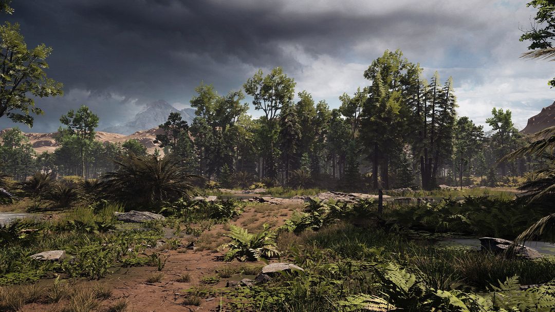 Channel 5 Dinosaur - With Stephen Fry, Environment Work