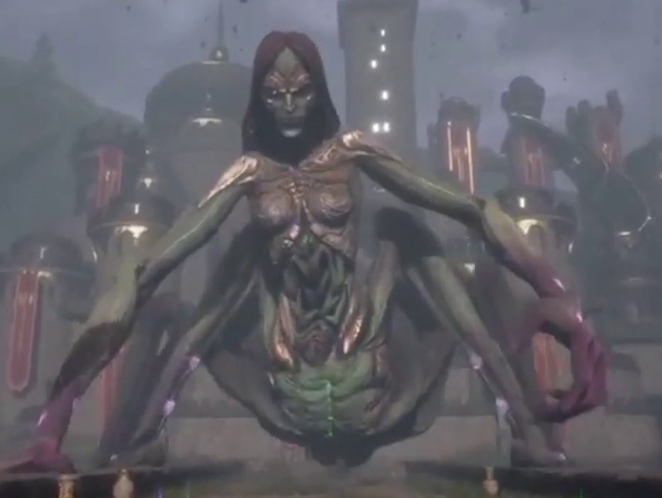 Testament game creature tech Animation behind the scenes(Talking Spider monster final boss )