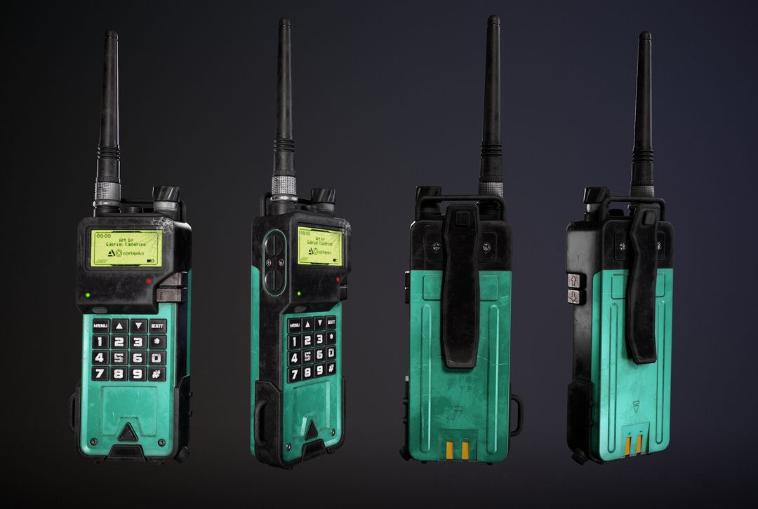 Tactical Radio game asset