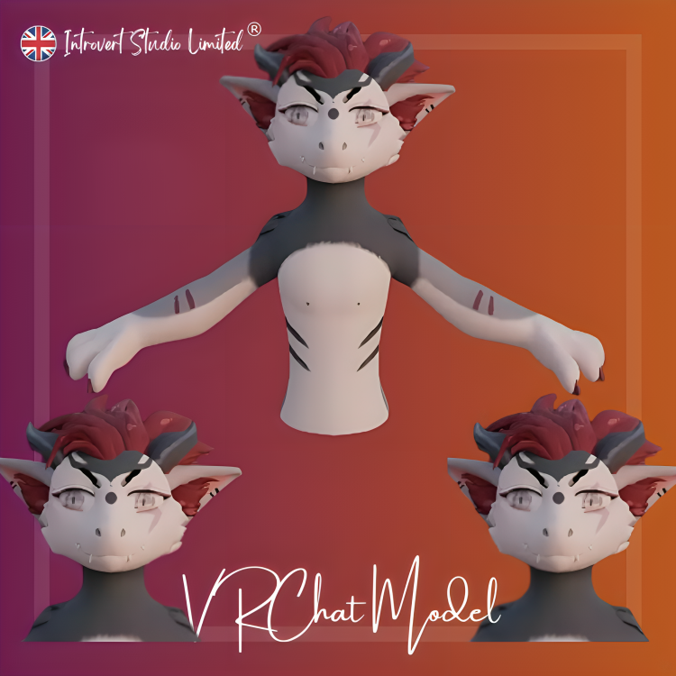 VRChat and vtubing Model