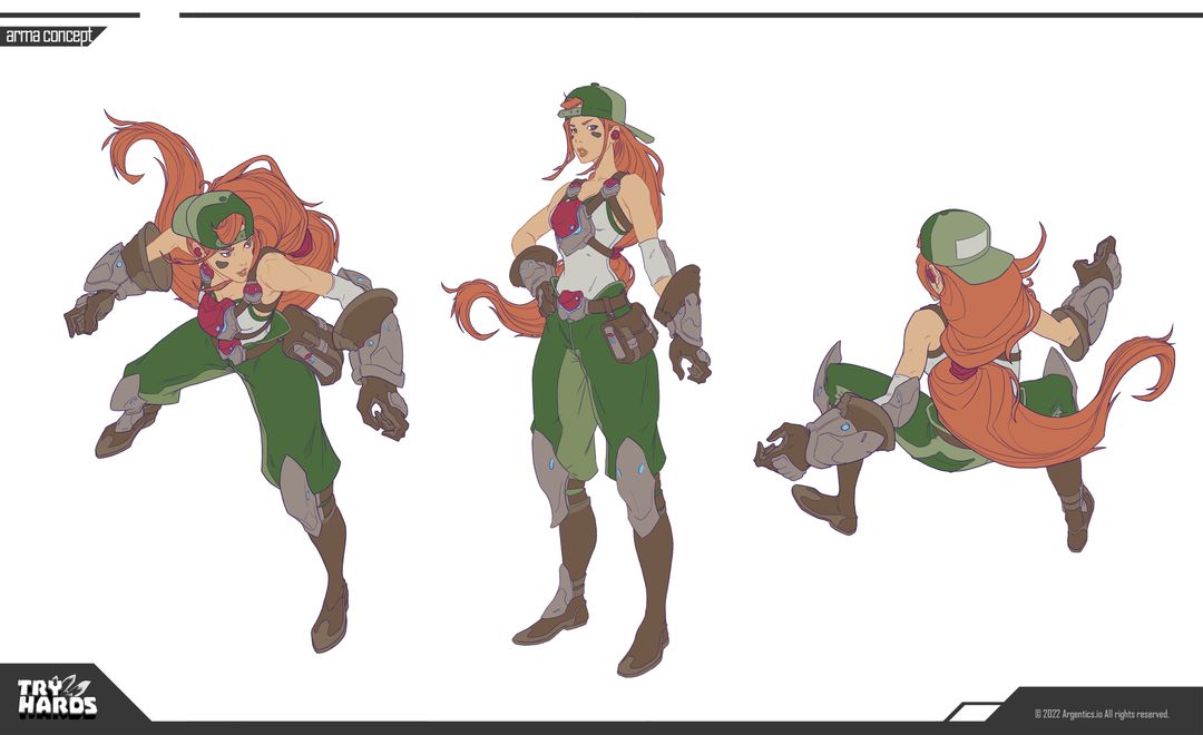 Multiple Character Concepts for a MOBA