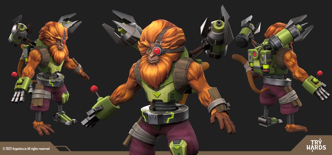 MOBA Characters - Multiple 3D Works