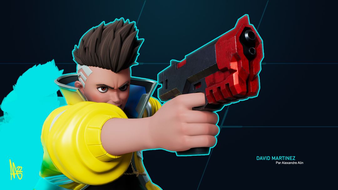 David Martinez - Cyberpunk 2077 Edgerunners - Fan Art