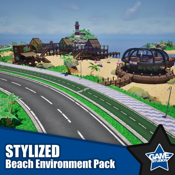Stylized Beach Enviroment Pack