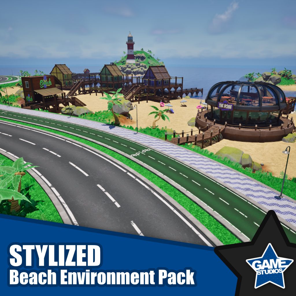 Stylized Beach Enviroment Pack by Peterson O.