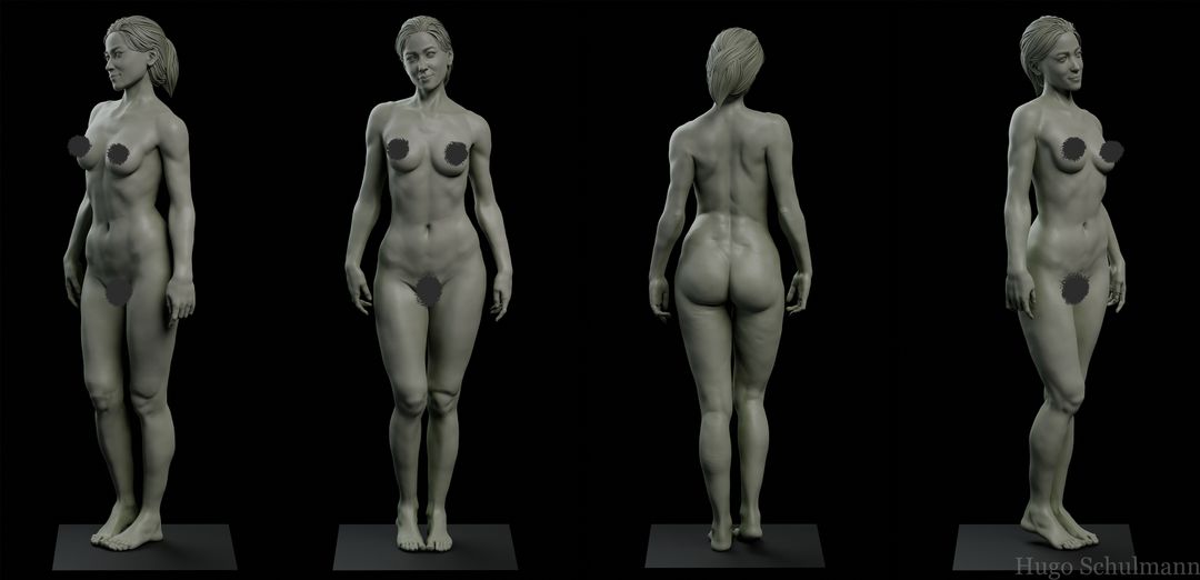 Female Anatomy by Hugo B.