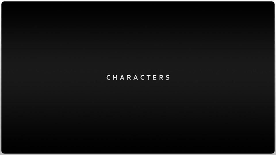 2D - Characters