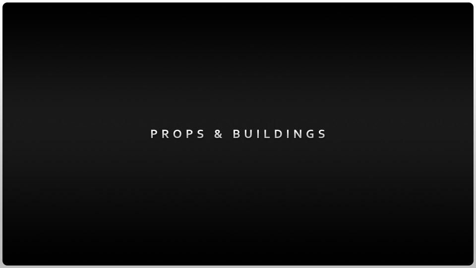 2D - Props & Buildings