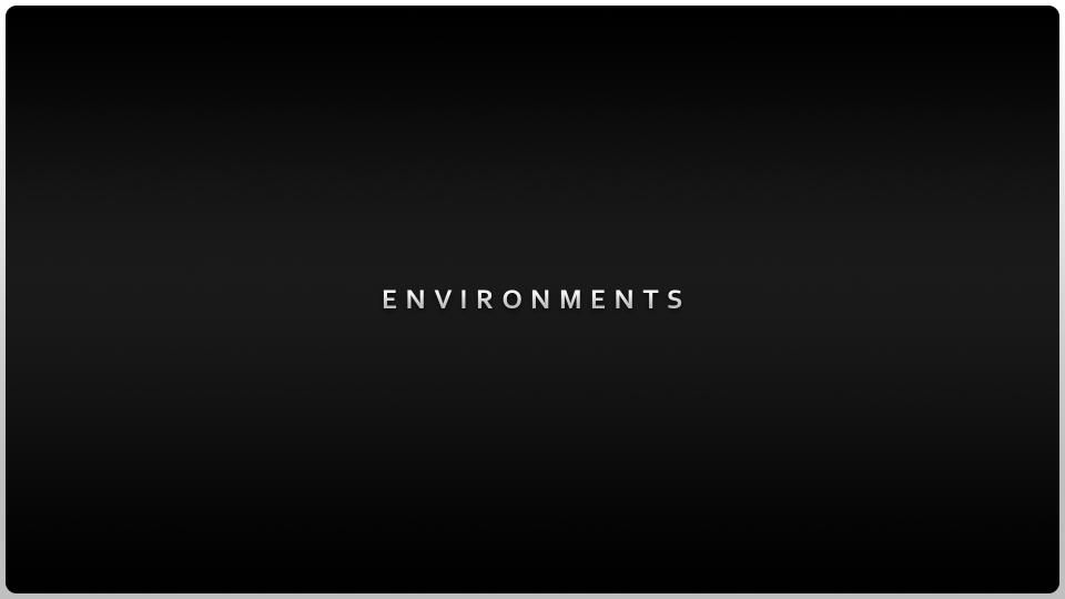 2D - Environments