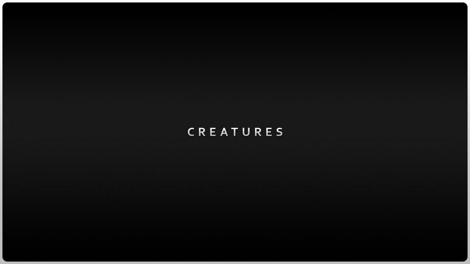 2D - Creatures