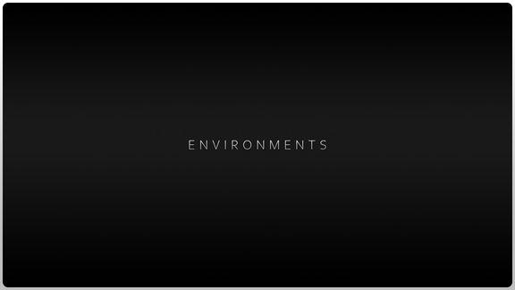3D - Environments