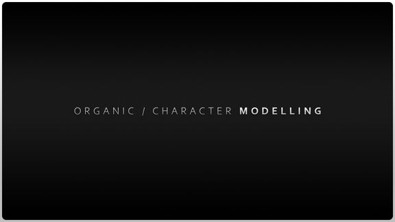 3D - Organic/Character Modeling