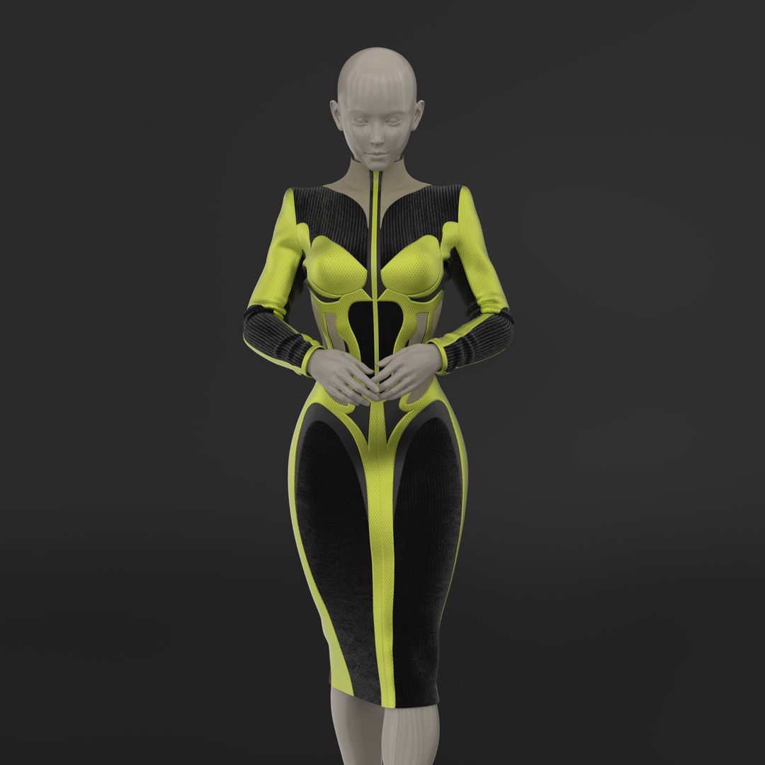 3d clothes model by Olowolayemo P.