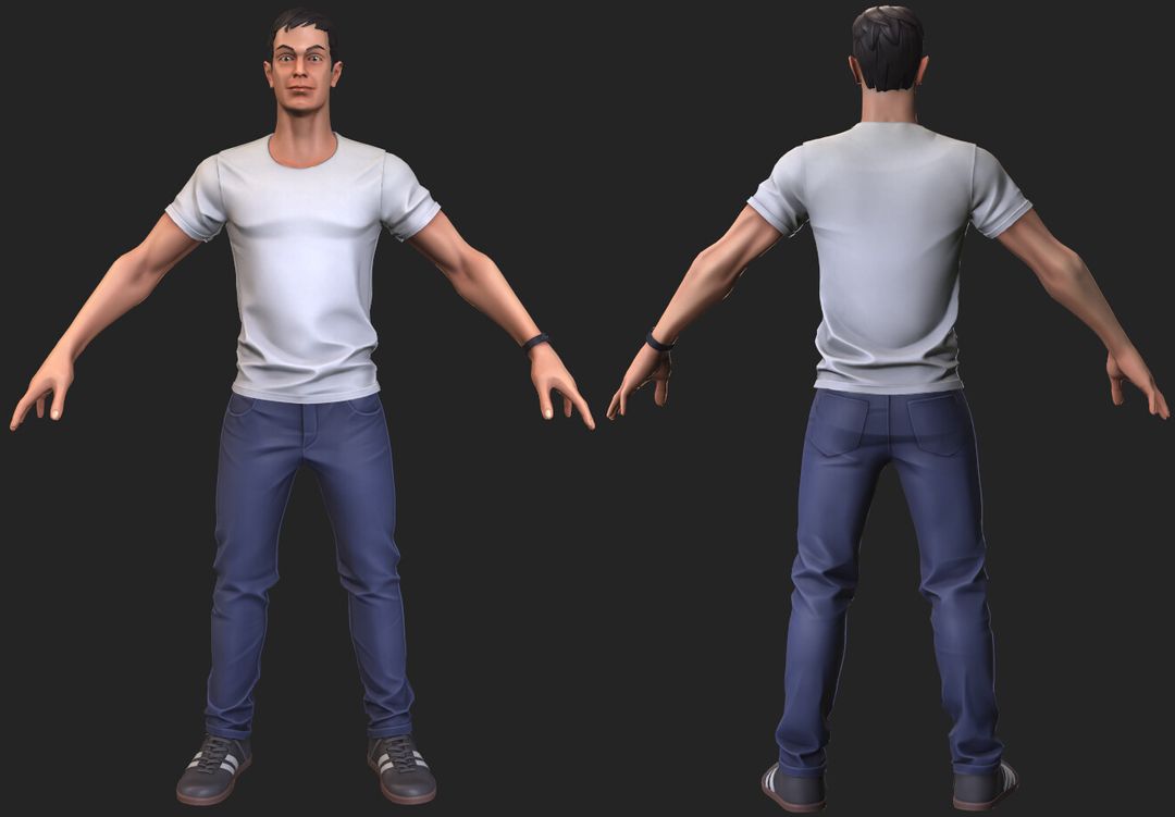 Exis - "Driver " Stylized 3d Character Art