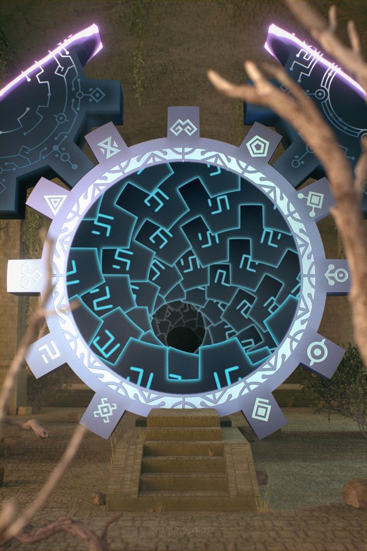 Time Gate - A Skyward Sword fanart