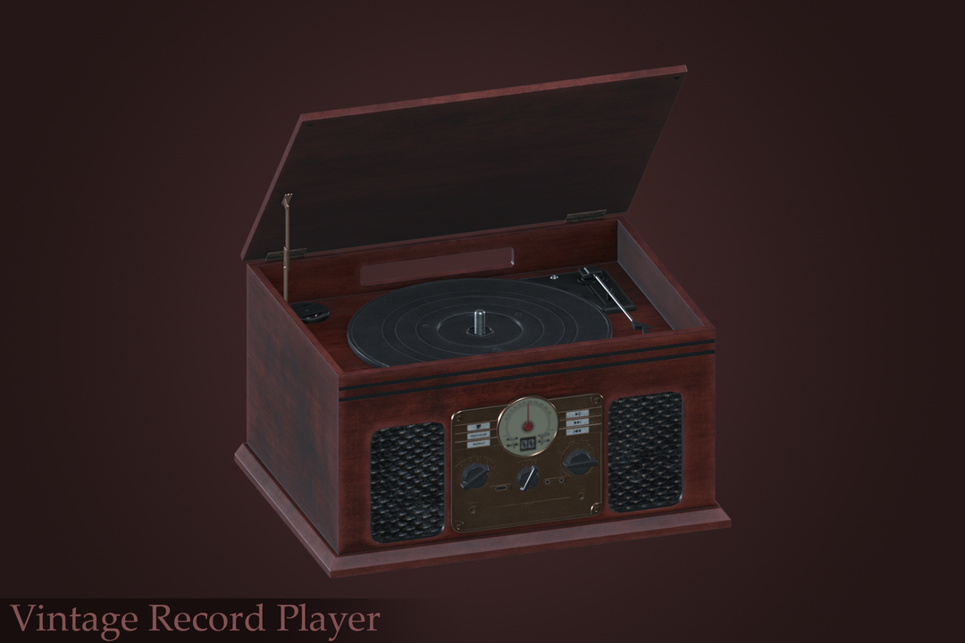 Vintage Record Player