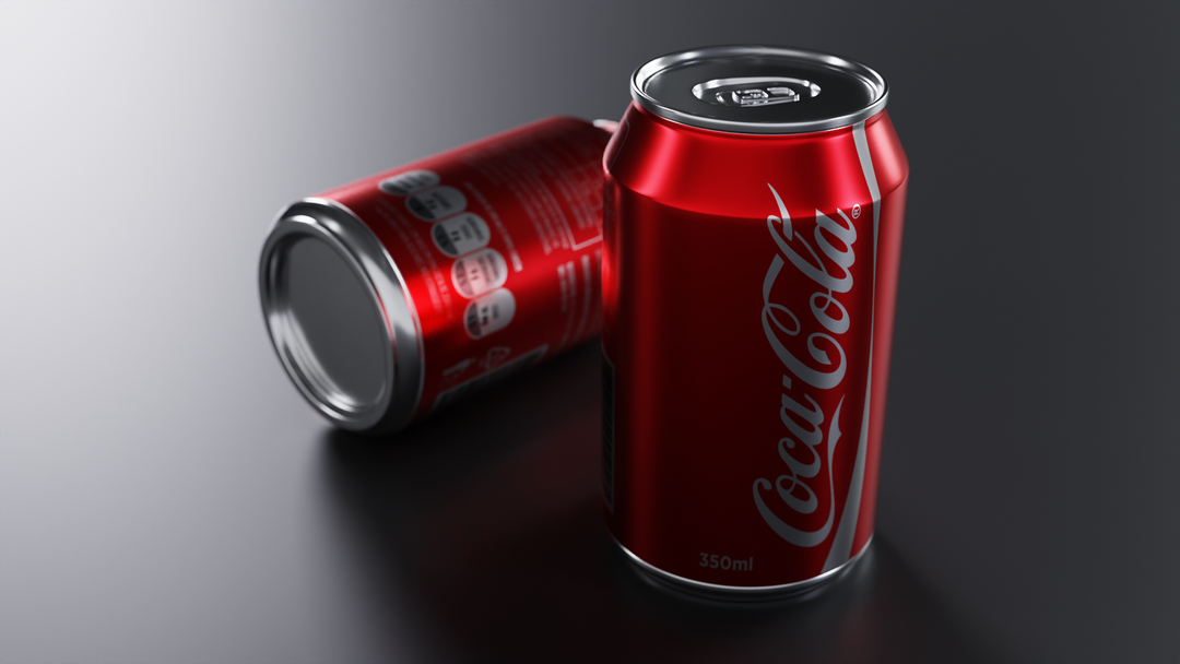 coca-cola can by Kumagawa M.
