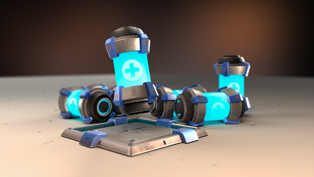 Stylized Health Pack by Lucas S.