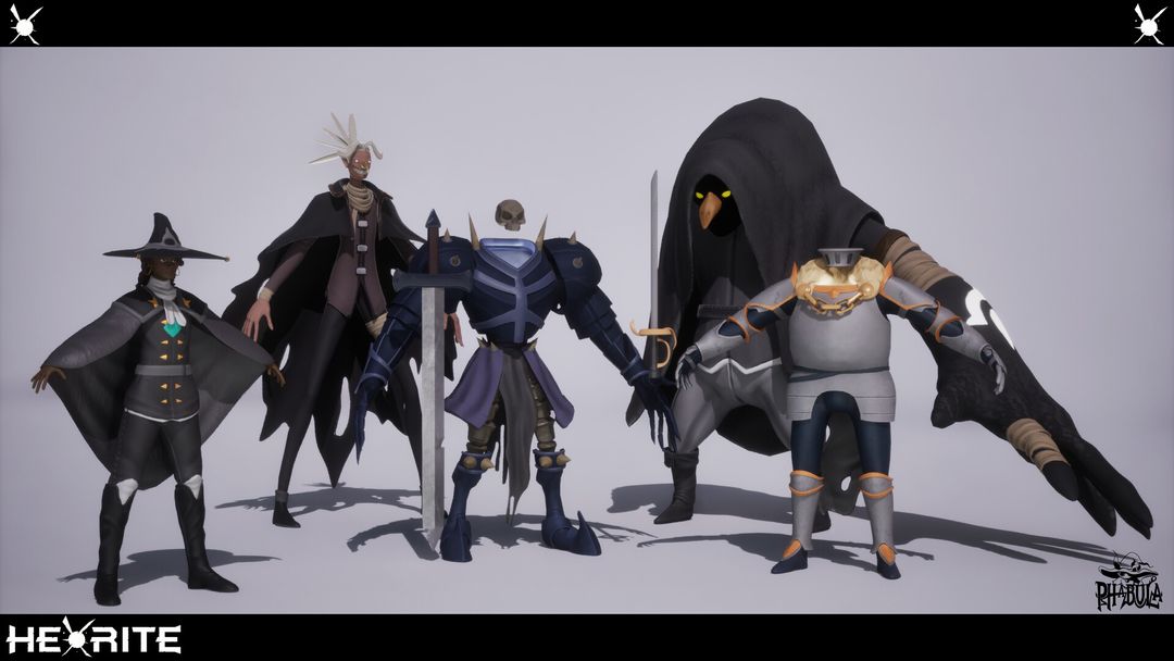 Hexrite - Characters