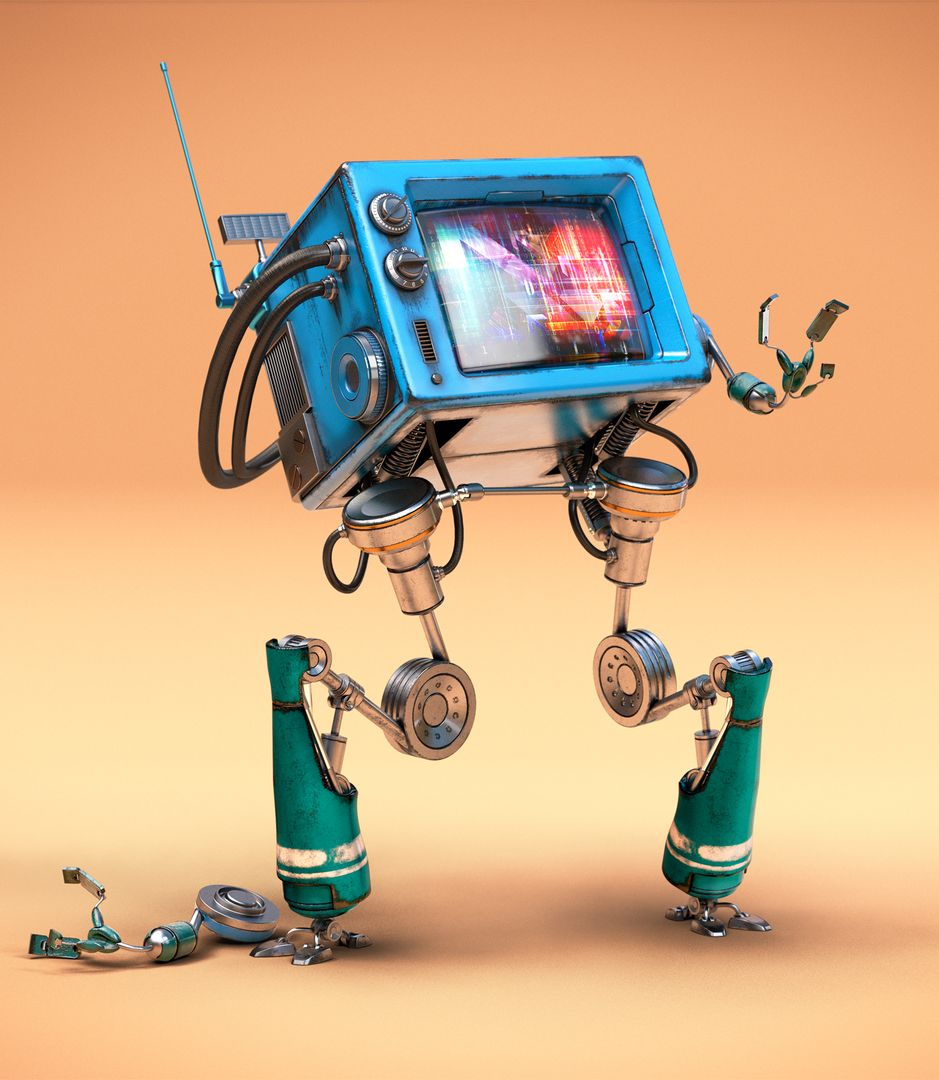 Amusing Robot By CHOR - (Ruslan Safarov Concept)