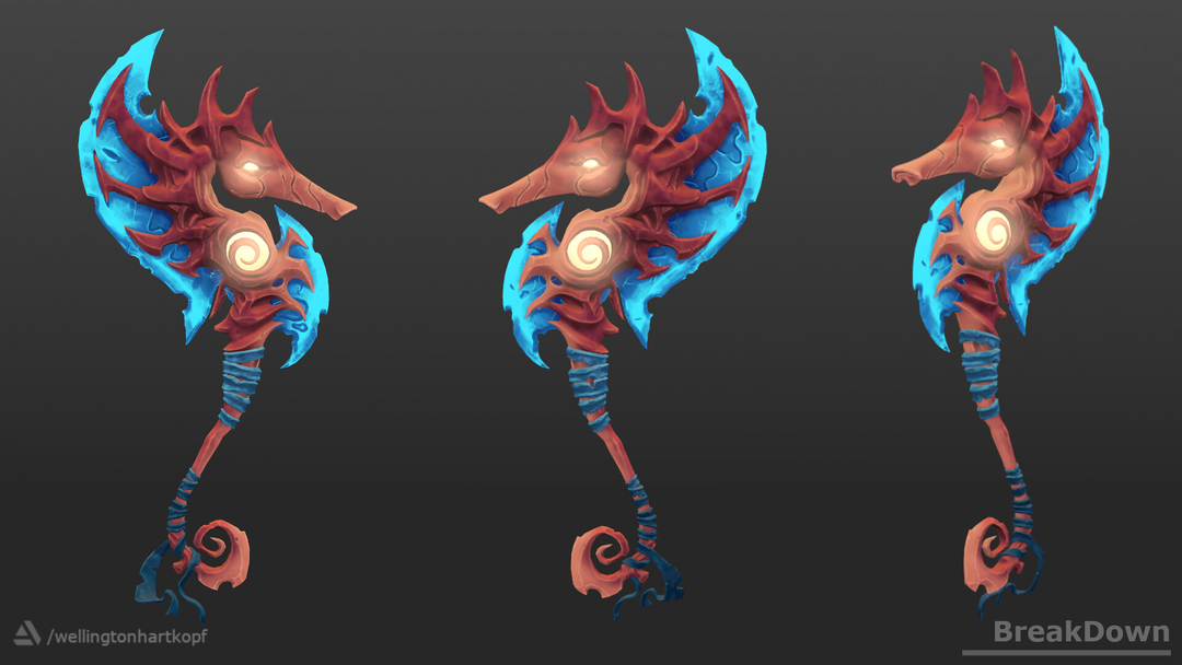 sea horse axe's