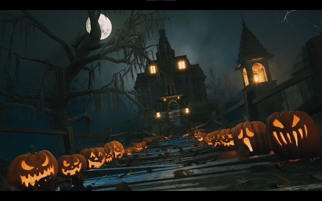 Halloween Scene