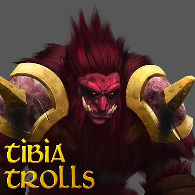Tibia Trolls / Fan Art - Concept Ideas