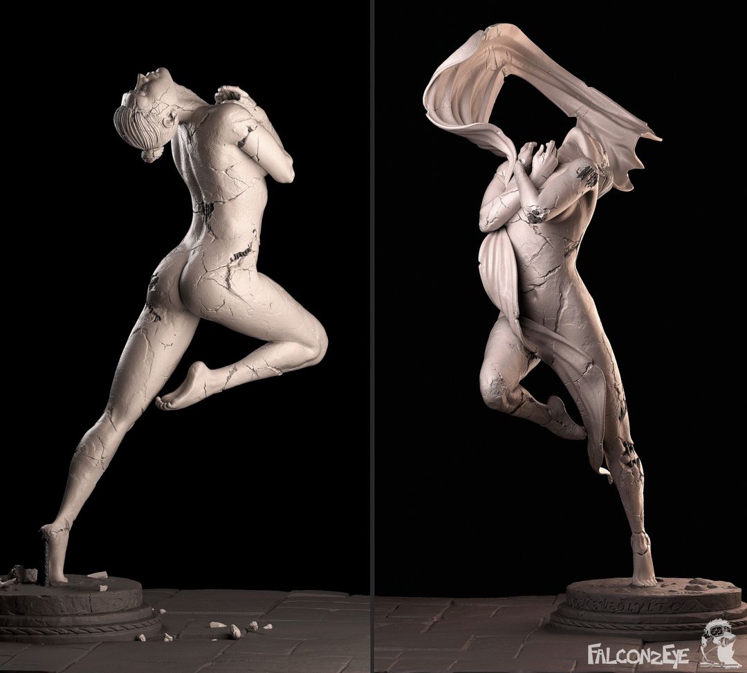 Spirit Dance Parian Sculpture