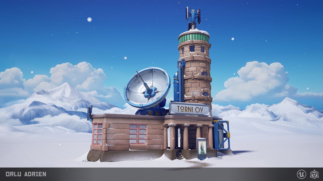 3D Environment and Prop Art