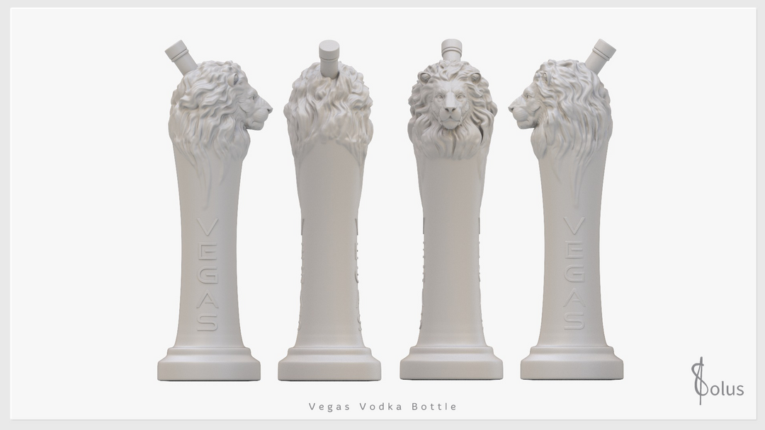 Vegas Vodka Bottle