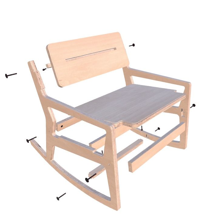 Caramba Rocking Chair - VEW