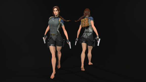 Lara Croft Swimingsuit