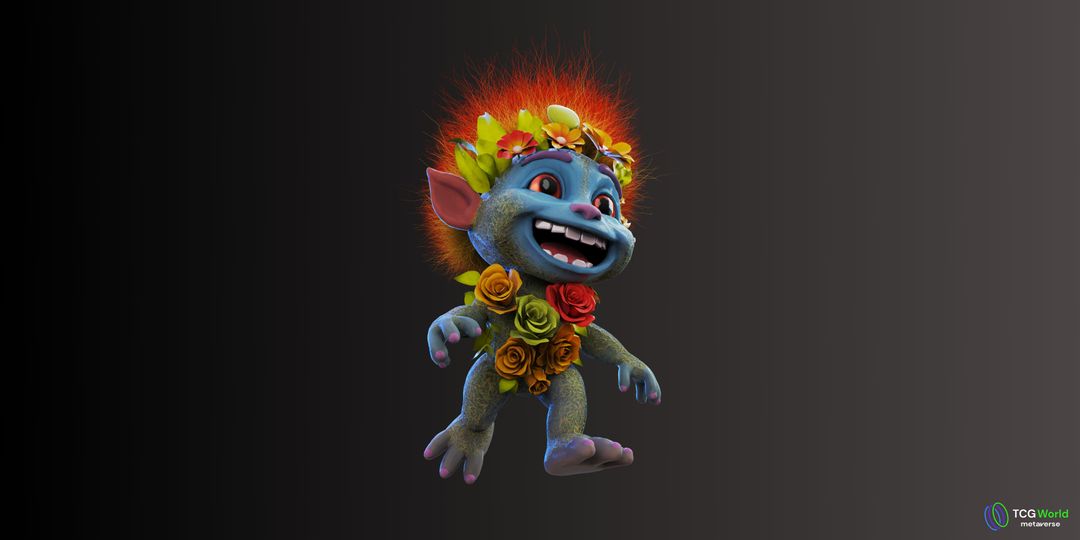 TCG Troll - 3D Game creature by Cominted Labs