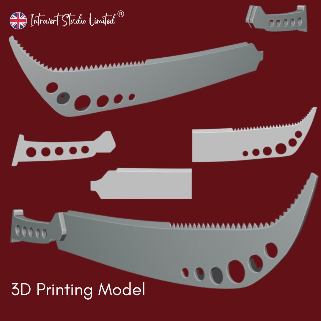 3d model for 3d printing by Sarmad E.