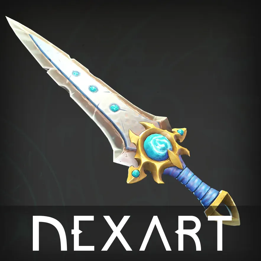 Stylized Sword by NEXART