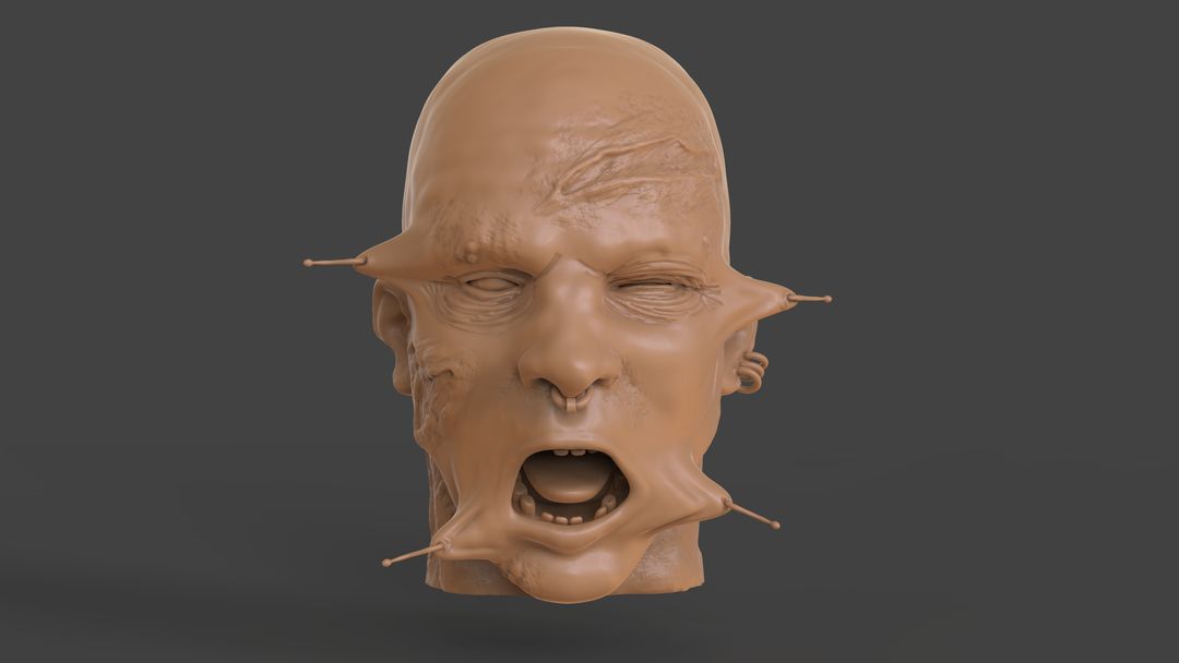 Tortured Man Head