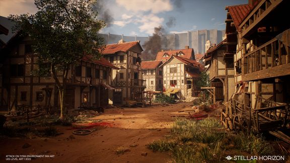 Fantasy Medieval City Environment