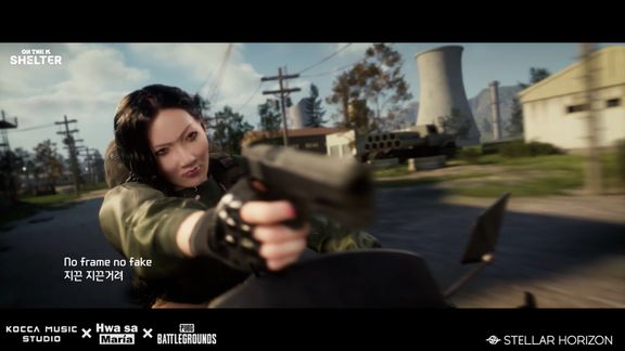 Car Chase - KOCCA X HWASA X PUBG (ON THE K : SHELTER) MV