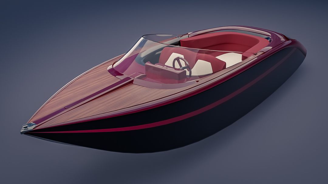 Vintage Speed boat