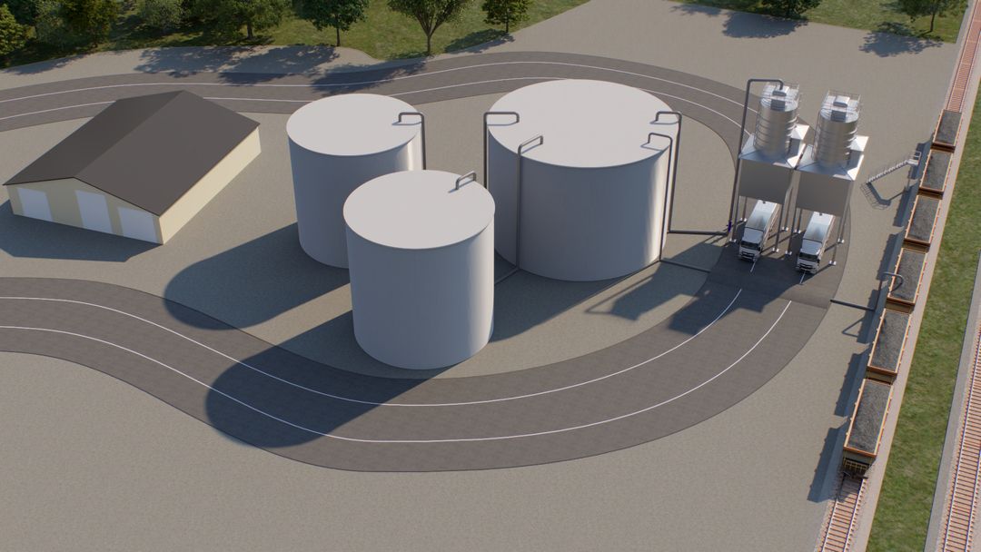 Factory 3D designing