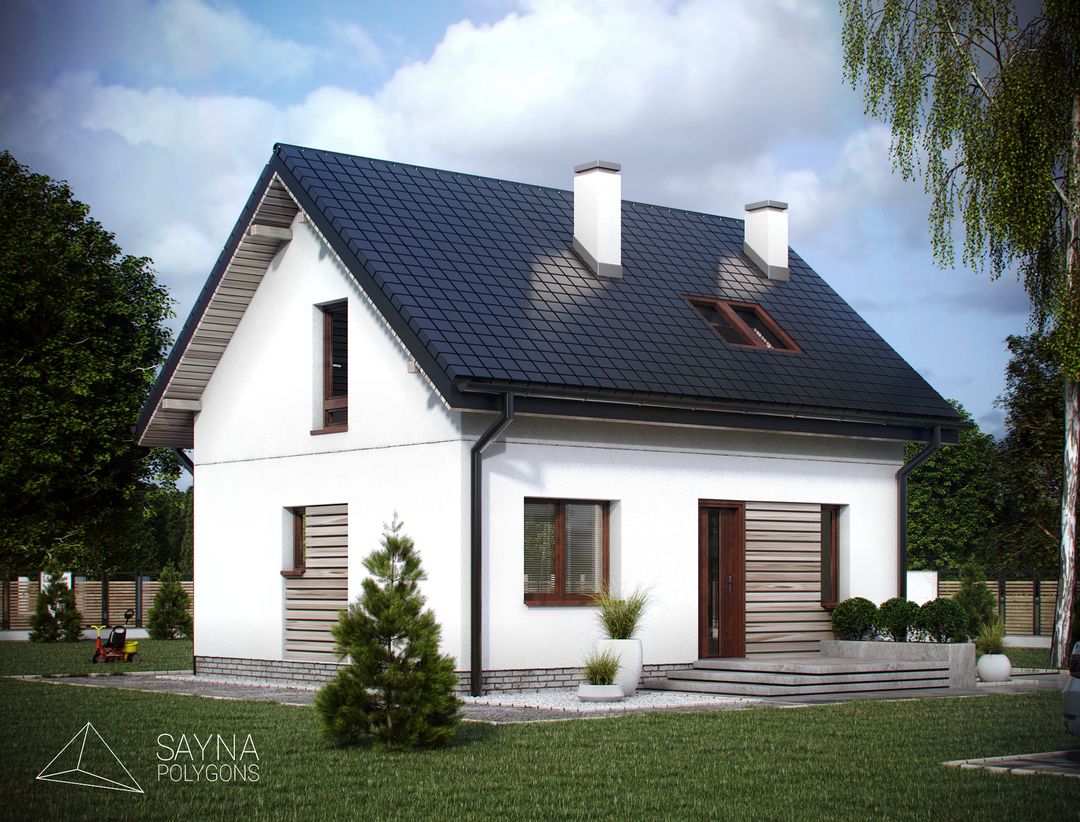 small house visualisation by Piotr S.