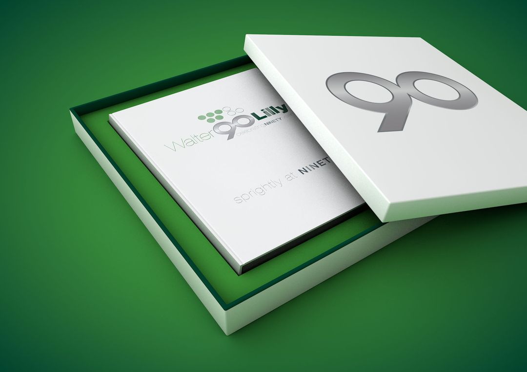 Walter Lilly 90th Anniversary Folder