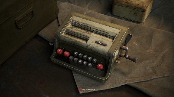 The Facit C1-13 Mechanical Calculator